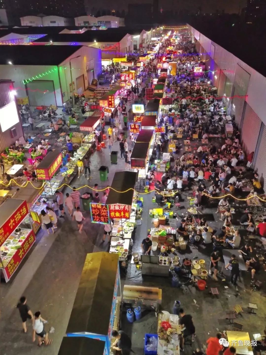 济南夜市有哪些,济南夜市地图高清版大图