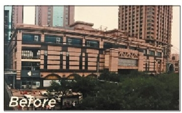 商场商铺升级改造照片,商场外观改造设计