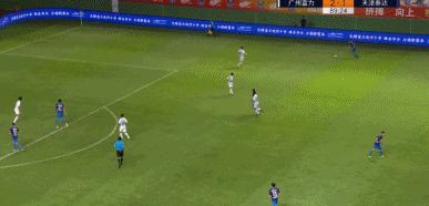 扎哈维富力首秀,扎哈维郑凯木进球