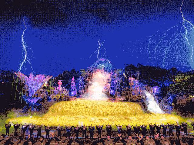 横店成毅烟花,横店五一烟花秀