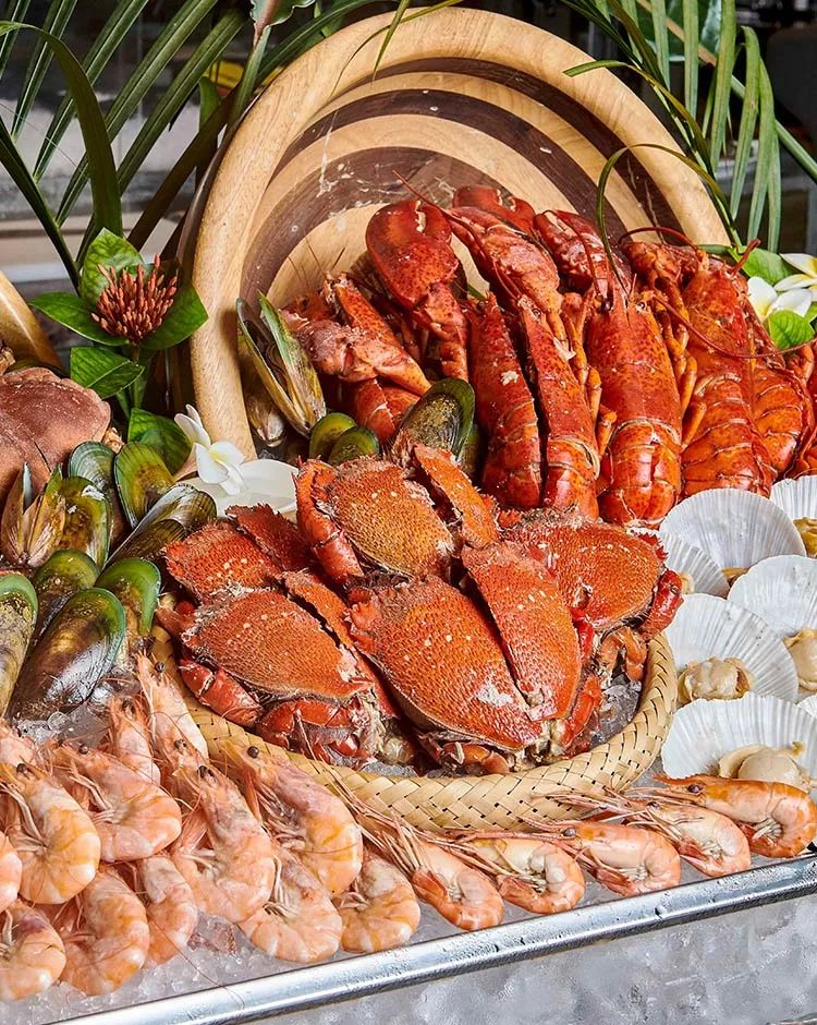 喜来登海鲜双人自助,日照喜来登扶墙海鲜自助