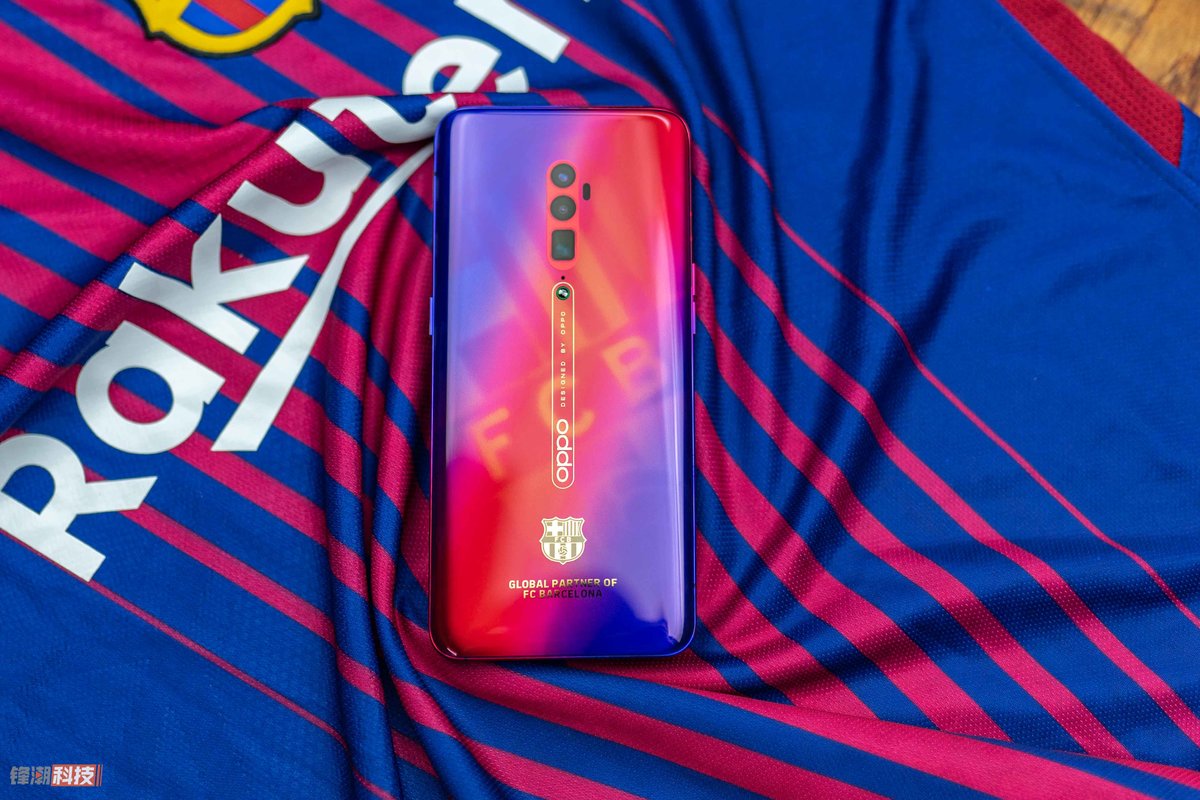 opporeno巴萨定制版后盖,opporeno十倍变焦巴萨定制版