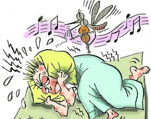睡觉时有蚊子嗡嗡叫开灯却找不到,蚊子在耳边嗡嗡叫打开灯又找不到
