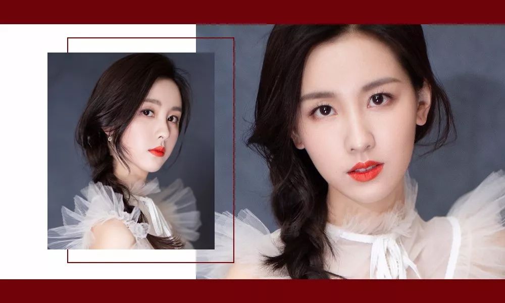 陈都灵古风仿妆,iu陈都灵