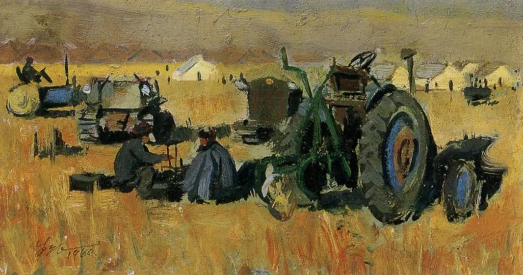 中国油画家朱乃正,朱乃正油画目前值得收藏吗