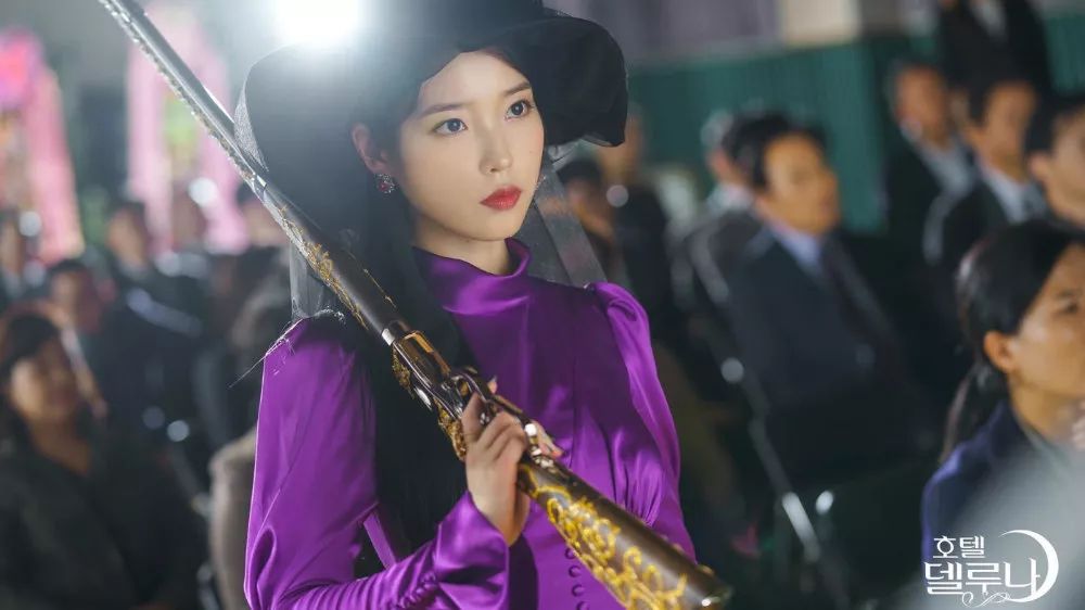 德鲁纳酒店iu最新造型,iu德鲁纳酒店造型合集图片