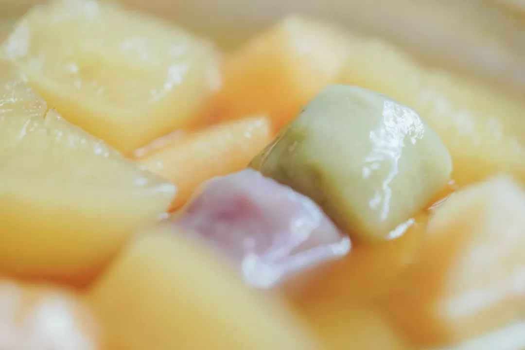 手工芋圆红豆糖水,广西芋圆甜品糖水