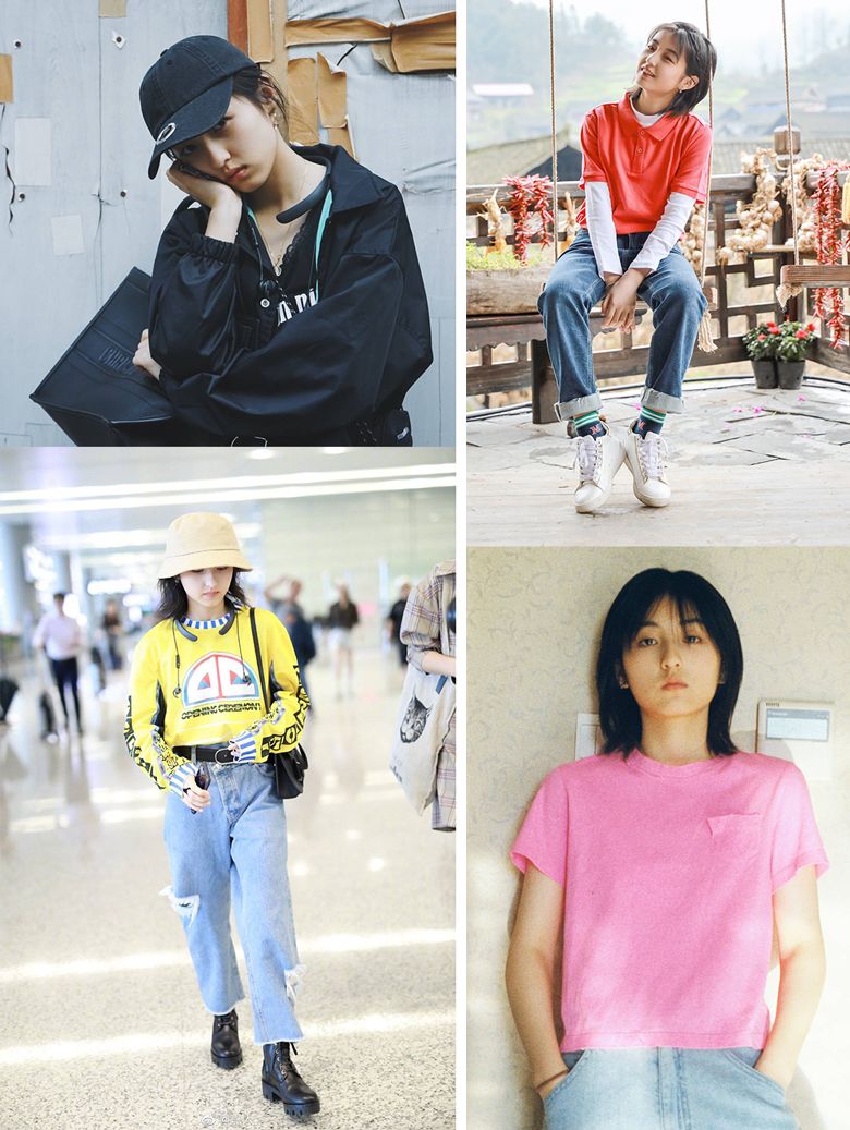 女明星同款穿搭上衣,女明星抢着穿搭