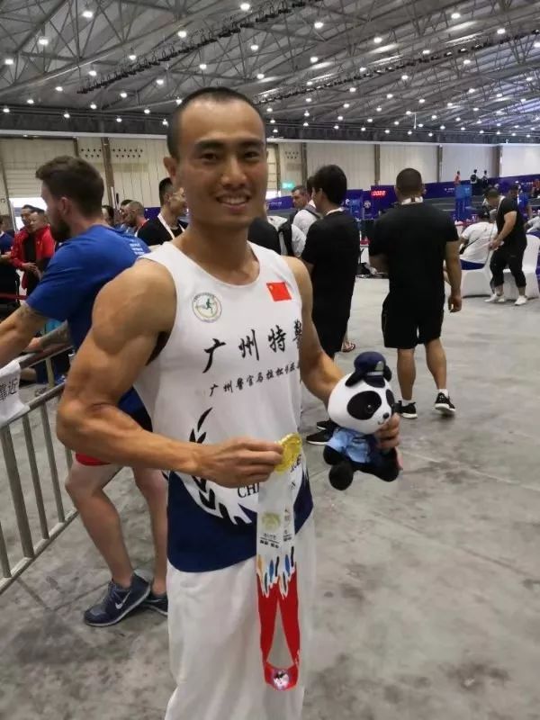 国际体育赛事传来捷报,广州特警国际赛场