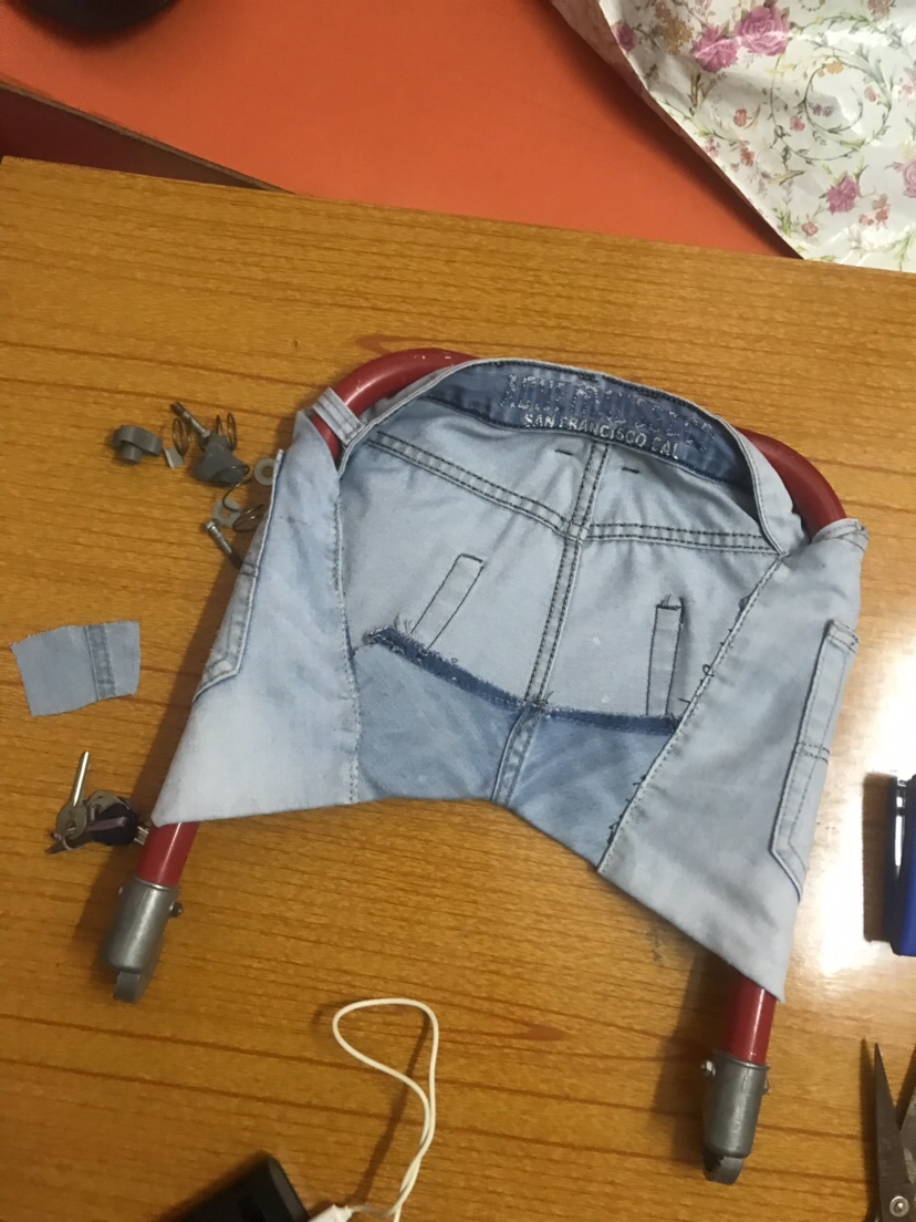 牛仔裤爆改马鞍包,牛仔裤爆改辣妹裤