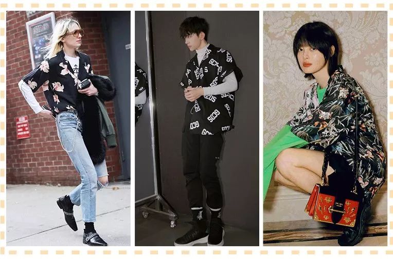 简单的衬衫这样穿也好看,衬衫怎么穿不要太好看