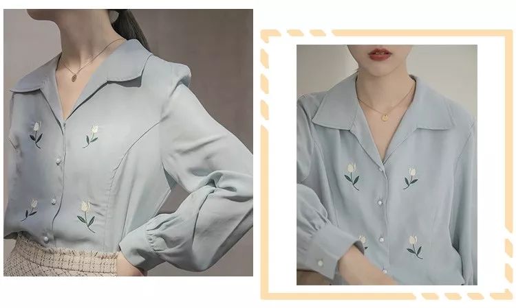 简单的衬衫这样穿也好看,衬衫怎么穿不要太好看