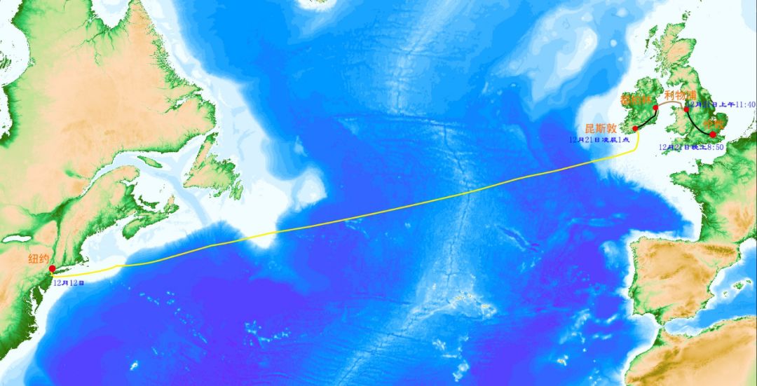 从地图上看八十天环游地球,八十天环游地球五个阶段