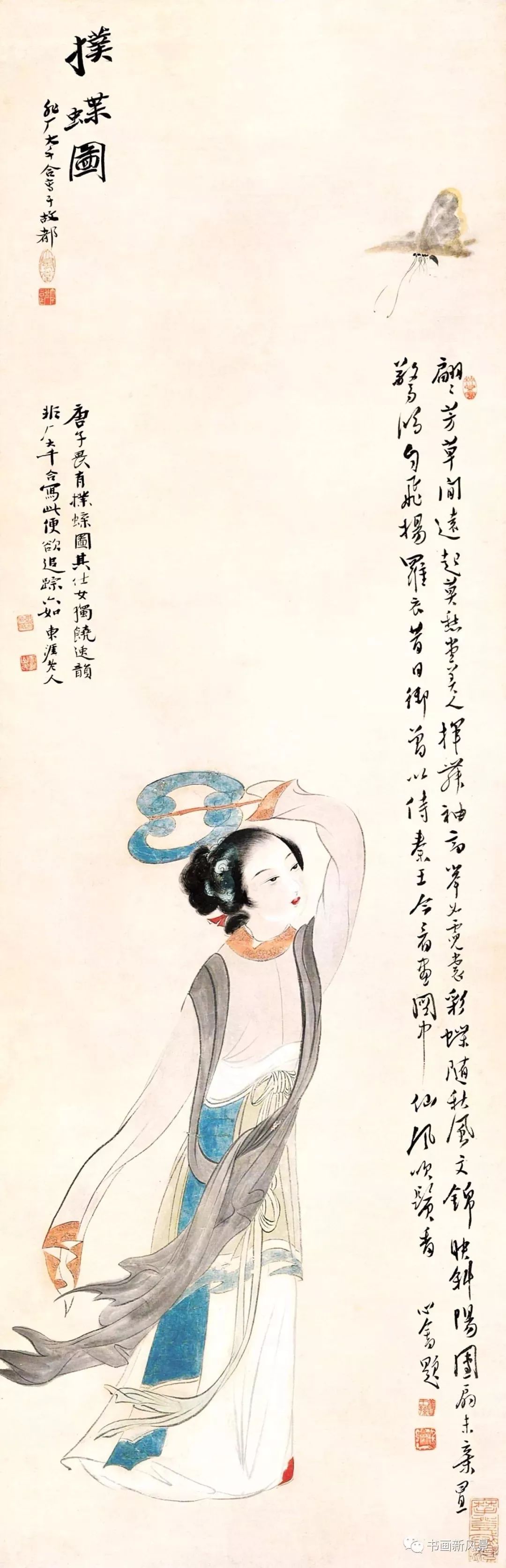 张大千的画就没有毛病吗,张大千的画有没有绢本的