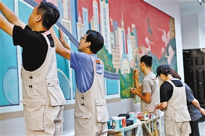 兰州壁画高清图片,兰州墙绘壁画