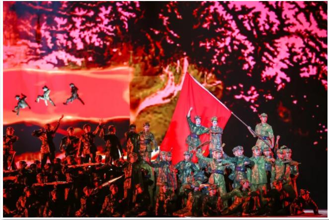 黄冈校运会开幕式入场表演,美爆了黄冈市五运会开幕式