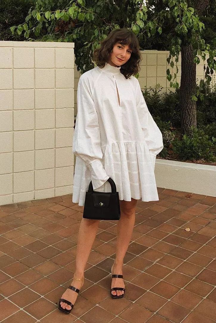 秋冬黑红裙子大码胖mm显瘦遮肉,今年最火的裙子显瘦遮肉