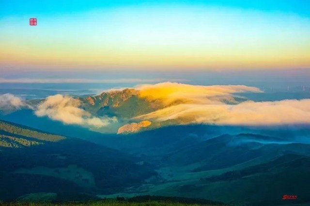 罕山云海，美爆了