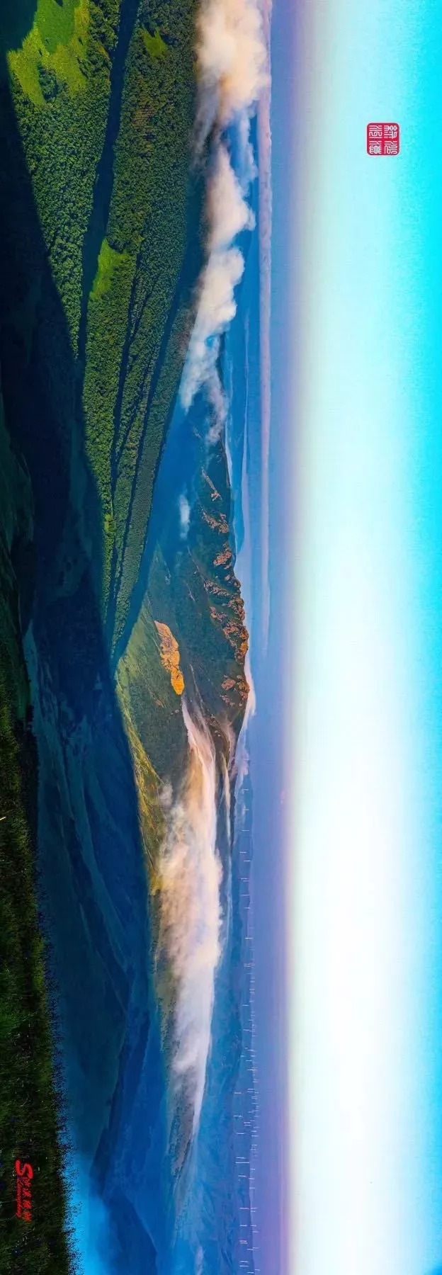 罕山云海，美爆了