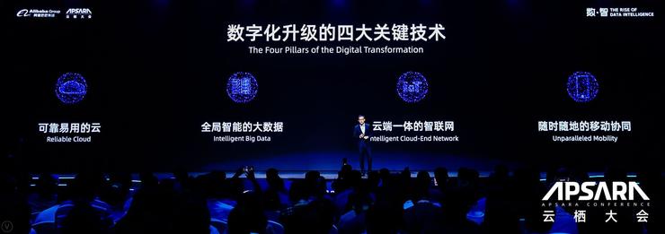 云栖大会|阿里宣布全球最强AI推理芯片含光800问世，张勇、张建锋大谈数字经济