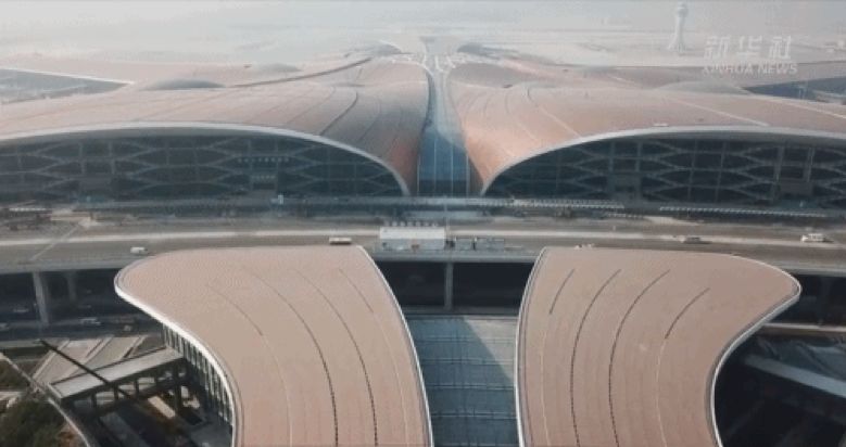 北京大兴国际机场开工建设的视频,北京大兴国际机场投运仪式