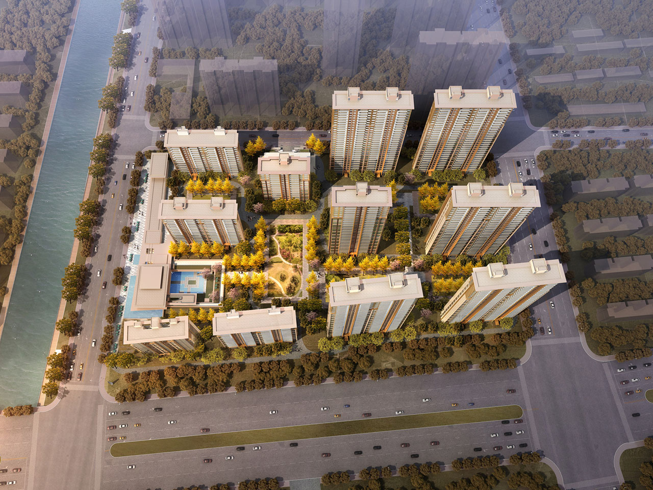 南部新城改善盘,南部新城次新楼盘