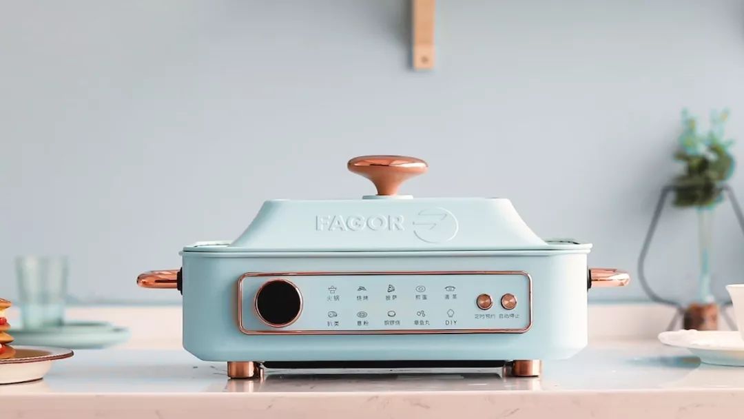 可煎可炒可炖的一款多功能锅,这款多功能锅可蒸可烤可煮