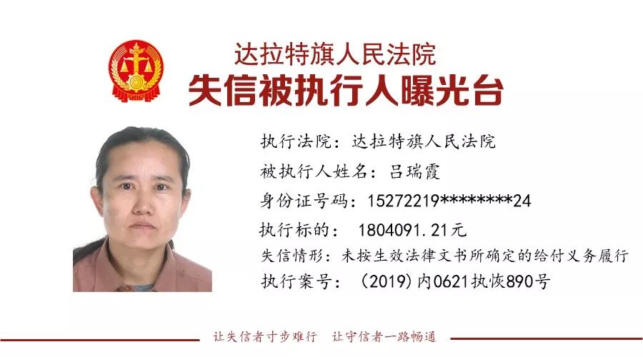 鄂尔多斯失信人名单最新发布,鄂尔多斯市失信被执行人信息查询