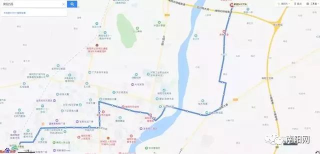 南阳公交4路线路图,南阳公交线路图高清