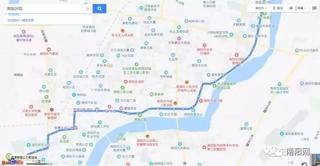 南阳公交4路线路图,南阳公交线路图高清