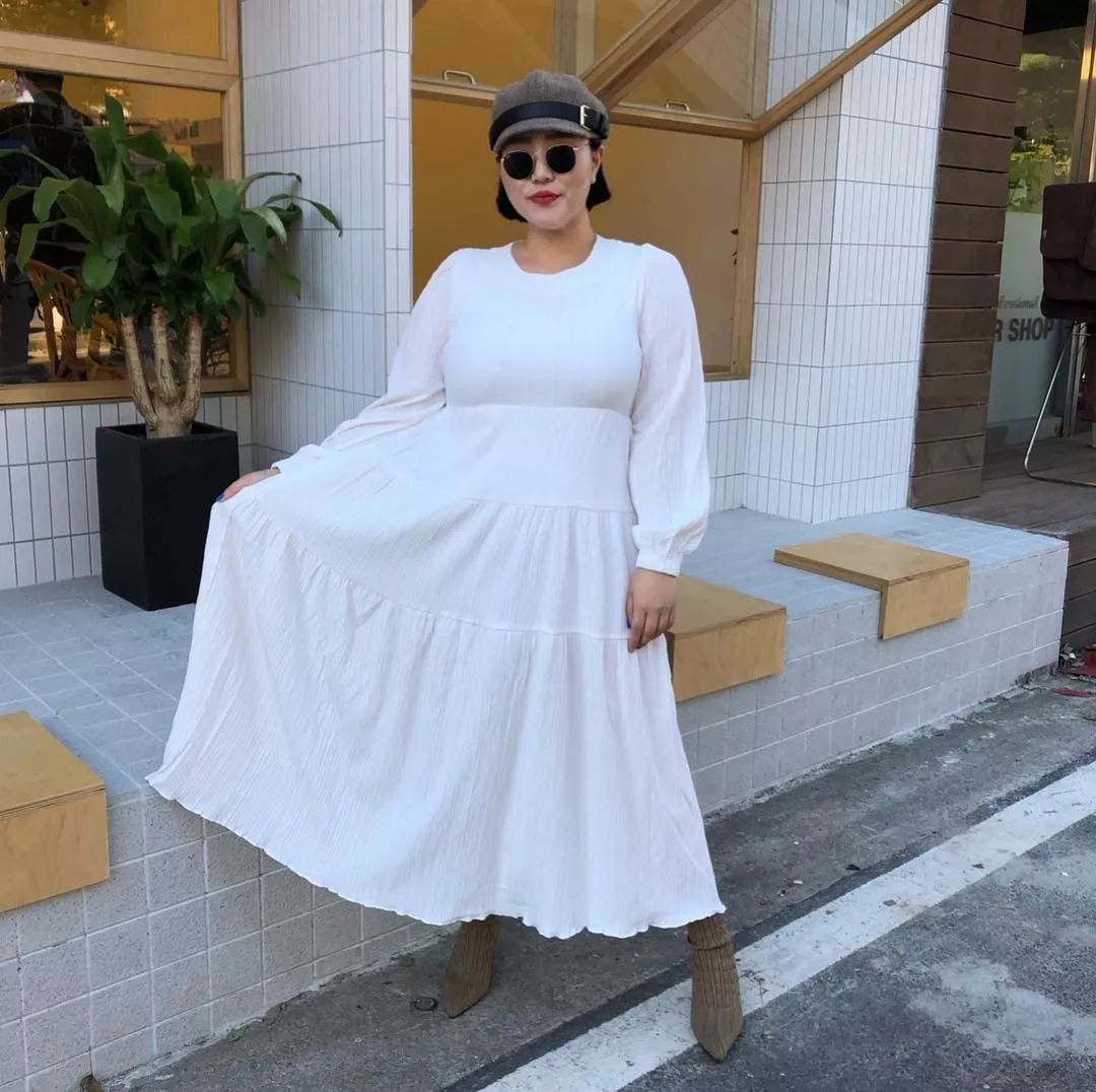 骨架大高个子女生怎么穿搭,肩宽骨架大胖妹妹怎么穿