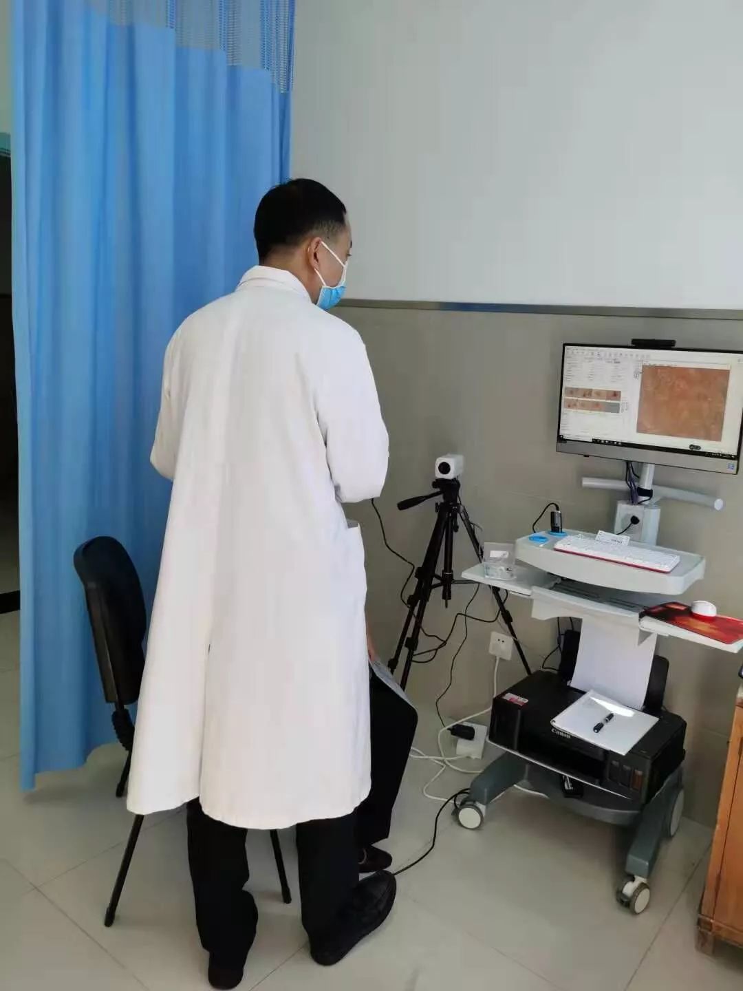 健康崇州,健康皮肤镜