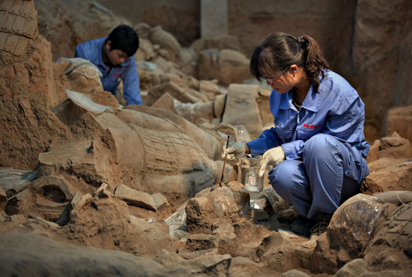 秦始皇陵与秦始皇兵马俑博物馆,博物馆秦文化视频