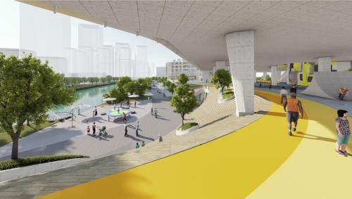 宁波北仑综合商业体,北仑滨江新城综合体