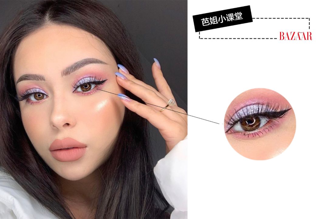 在李纯的高铁化妆视频里,我发现了女明星画眼影的新潮流