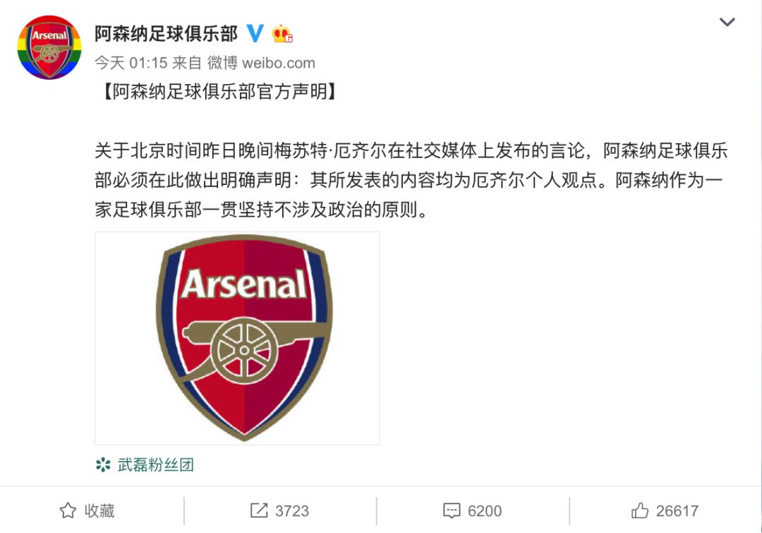 厄齐尔涉华言论后怎么样,如何看待厄齐尔不当言论