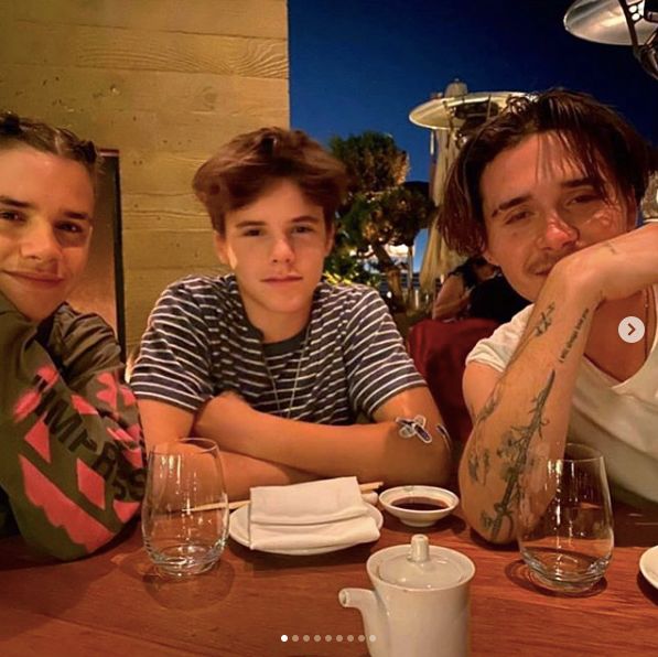 小贝二儿子罗密欧和贝嫂,小贝二儿子罗密欧球技