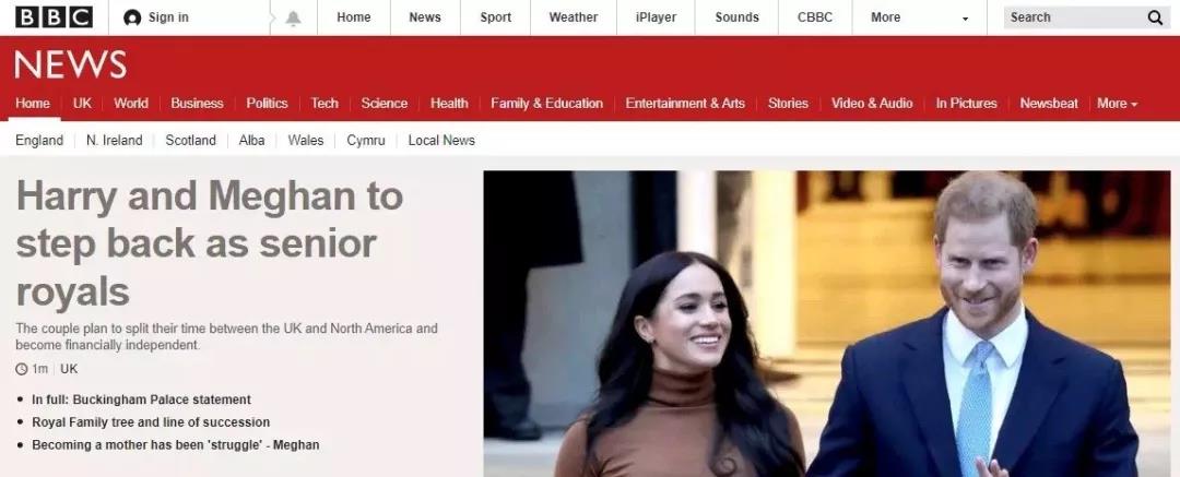 英国王室最新信息哈里梅根,退出英国王室后哈里与梅根的未来