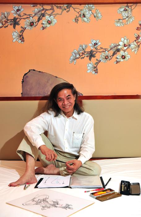 蔡志忠是世界级漫画家,漫画家蔡志忠儒释道