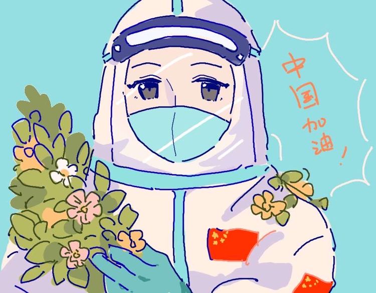 我以我手，画出你最美的的样子——宜宾市三中学子以画作抗疫情