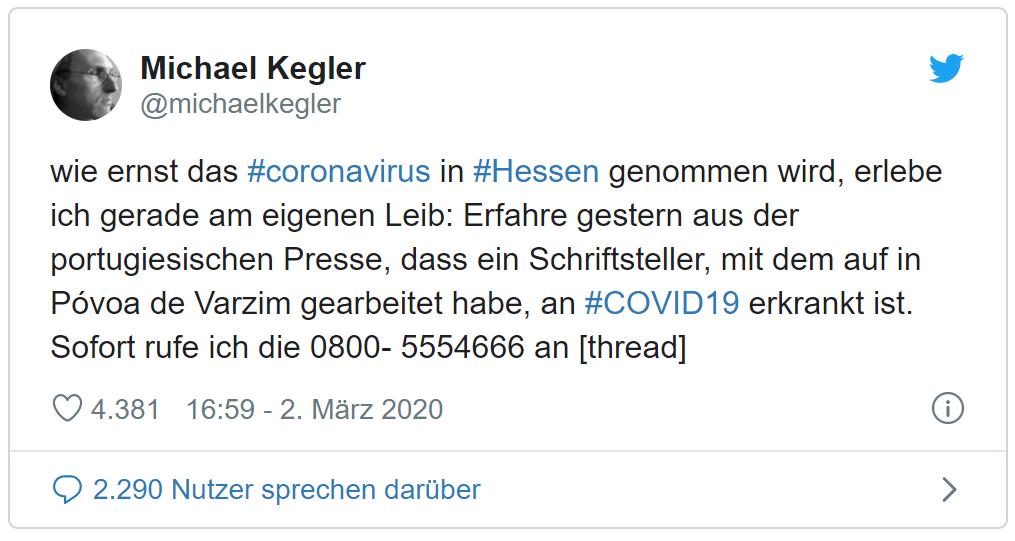 在德国怀疑自己得新冠肺炎,德国做新冠检测