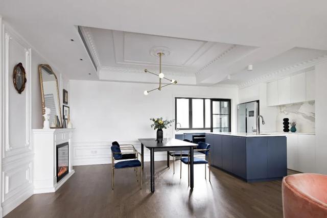 120平中古法式浪漫优雅三室,162平中式轻奢风格