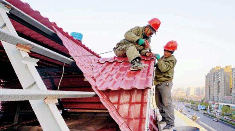 老旧小区房屋翻新,老旧小区楼顶翻新改造