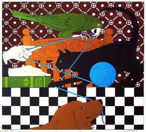 他们捉住狗和猫，玩死了拉倒