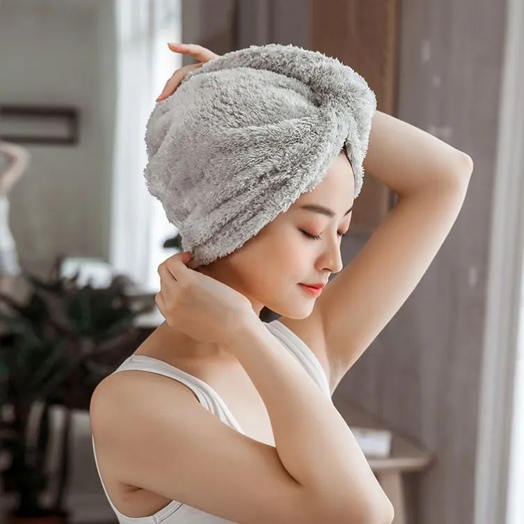 玻尿酸吸水干发帽,干发帽吸水速干不伤头发轻薄透气