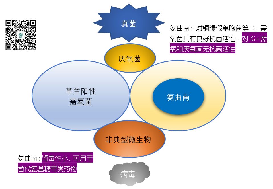 图说抗菌药物的抗菌谱，再也不会记不住了