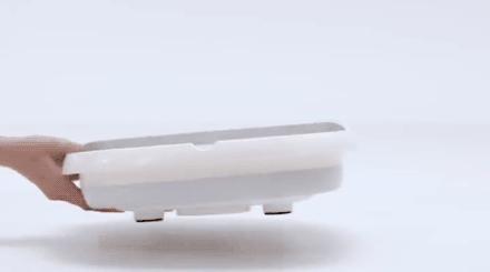 可以加热带按摩的洗脚盆,全自动折叠按摩洗脚盆