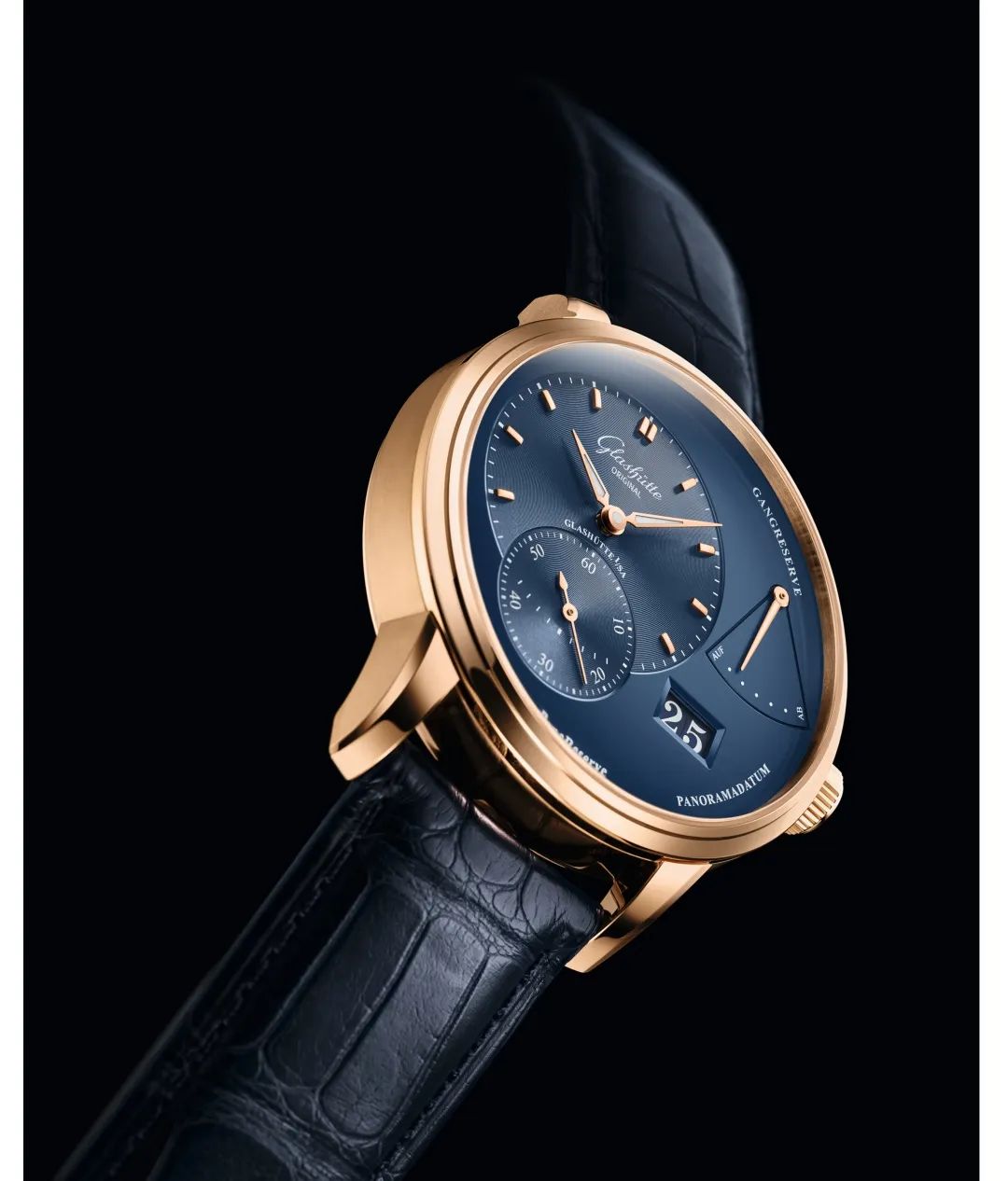 复刻格拉苏蒂新款腕表实拍,德系腕表格拉苏蒂