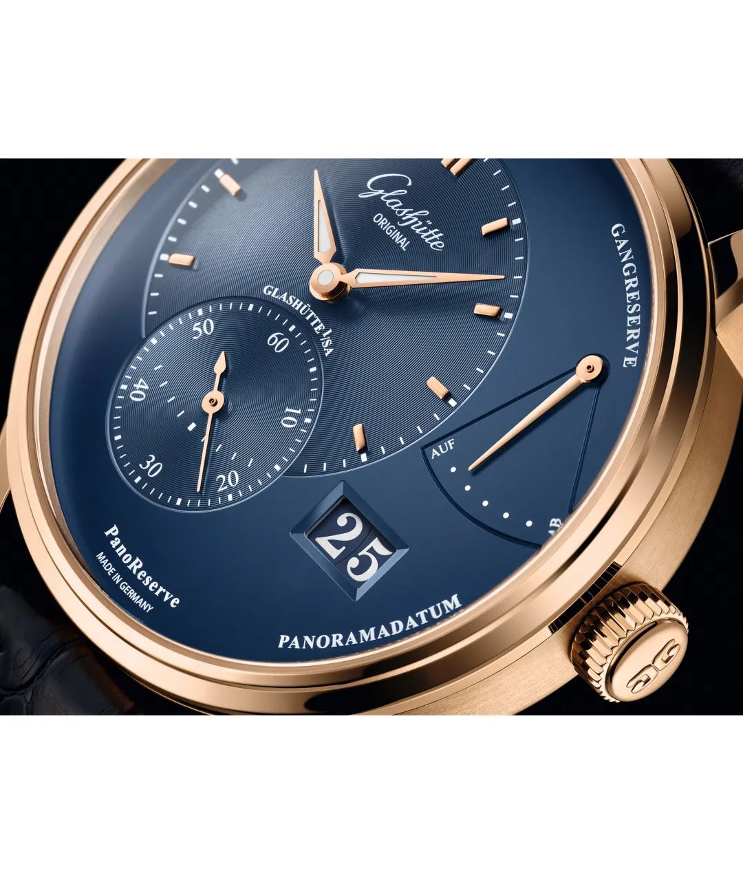 复刻格拉苏蒂新款腕表实拍,德系腕表格拉苏蒂