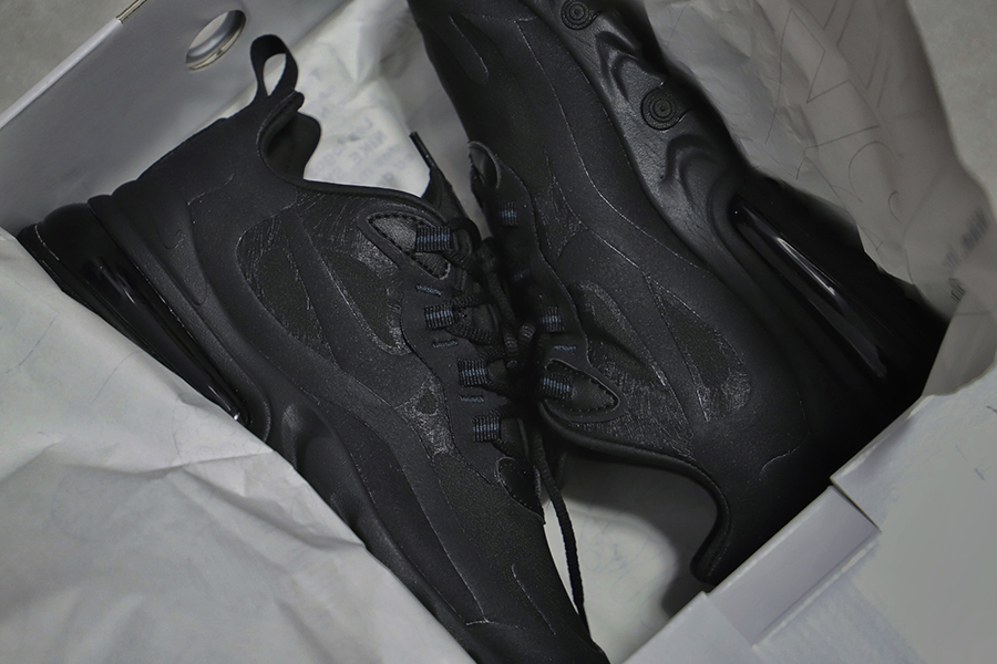 nikebyyou情侣定制灰,nikeairmax270react五色拼接